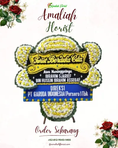 Papan Bunga Duka di Gembol